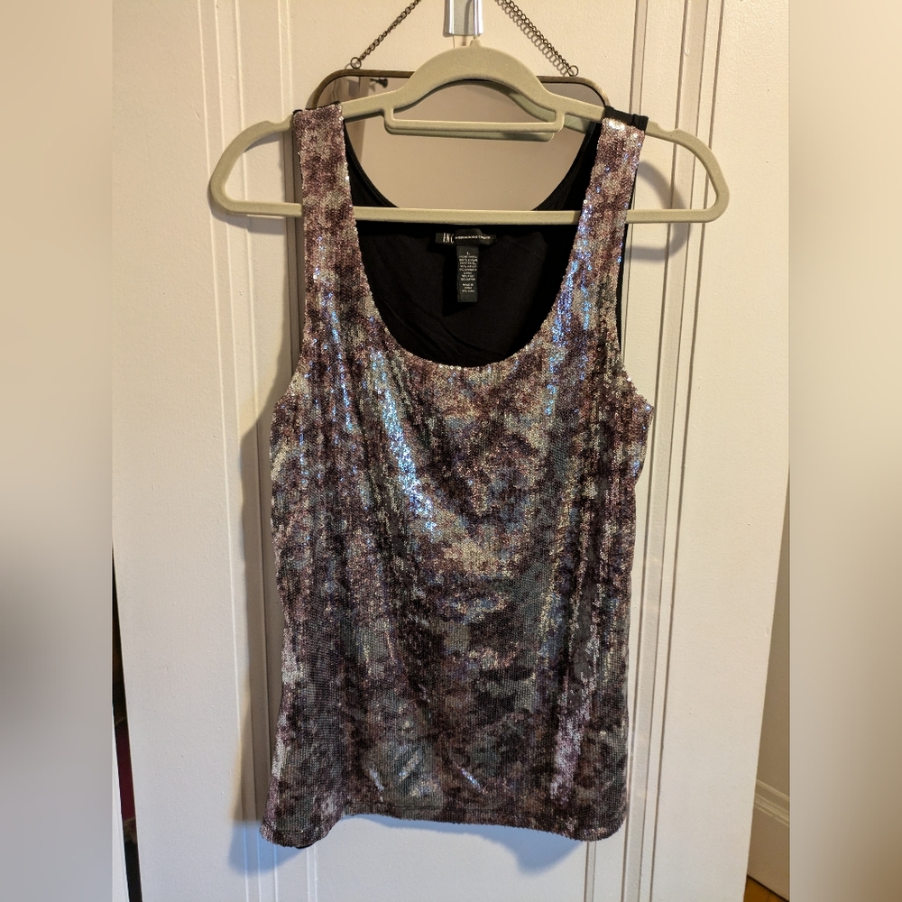 Women's Sequin Tank Top